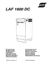 ESAB LAF 1600 Manual de usuario
