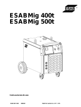ESAB ESABMig 500t Manual de usuario