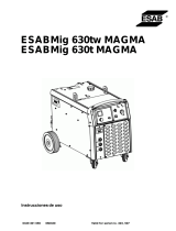 ESAB ESABMig 630tw Magma Manual de usuario