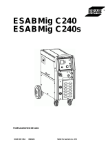 ESAB Mig C240, Mig C240s Manual de usuario