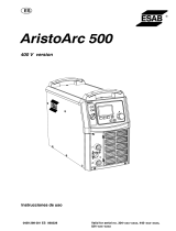 ESAB AristoArc 500 Manual de usuario