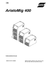 ESAB Aristo®Mig 400 Manual de usuario