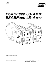 ESAB Feed 30-4 M12, Feed 48-4 M12 Manual de usuario
