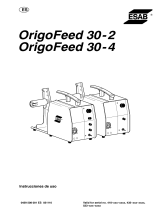 ESAB Origo™Feed 30-2, Origo™Feed 30-4 Manual de usuario