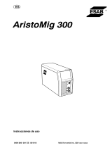 ESAB AristoMig 300 Manual de usuario