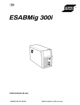 ESAB Mig 300i Manual de usuario