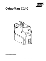 ESAB Origo™Mag C140 Manual de usuario