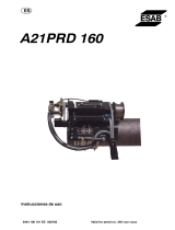 ESAB PRD 160 A21 Manual de usuario