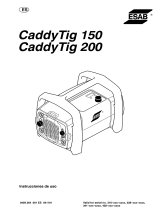 ESAB Caddy®Tig 150, Caddy®Tig 200 Manual de usuario