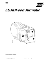 ESAB Feed Airmatic Manual de usuario