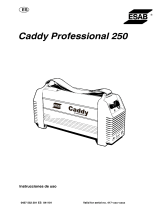 ESAB Caddy Professional 250 Manual de usuario