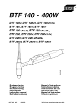 ESAB BTF 150 Manual de usuario