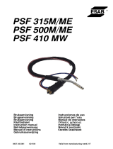 ESAB PSF 410 MW Manual de usuario