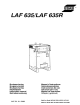 ESAB LAF 635/ LAF 635R Manual de usuario