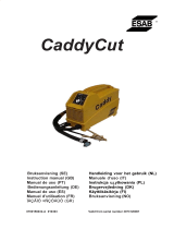 ESAB CaddyCut Manual de usuario