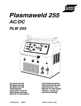 ESAB PLW 255 Manual de usuario