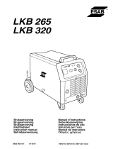 ESAB LKB 265 Manual de usuario