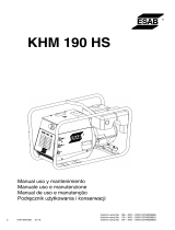 ESAB KHM 190 HS Manual de usuario