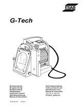 ESAB G Tech Manual de usuario