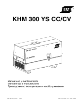 ESAB KHM 300 YS - CC/CV Manual de usuario