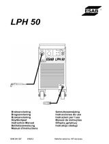ESAB LPH 50 Manual de usuario