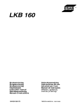 ESAB LKB 160 Manual de usuario