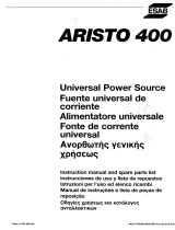 ESAB LUC 400 Manual de usuario