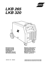 ESAB LKB 265 Manual de usuario