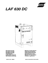 ESAB LAF 630 Manual de usuario