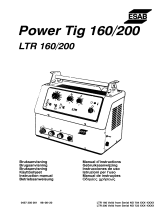 ESAB LTR 160, LTR 200 Manual de usuario