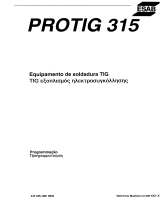 ESAB PROTIG 315 Programming Manual