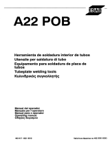 ESAB POB A22 POB Manual de usuario