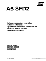 ESAB A6 SFD2 Manual de usuario