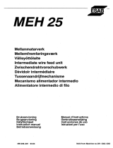 ESAB MEH 25 Manual de usuario
