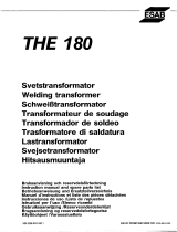 ESAB THE 180 Manual de usuario