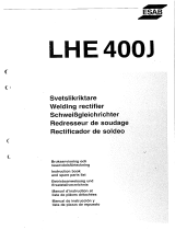 ESAB LHE 400 J Manual de usuario