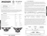 Kicker 2007 del subwoofer CompVT El manual del propietario