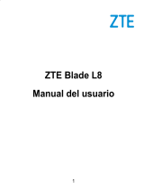 ZTE BLADE L8 Manual de usuario