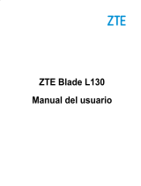 ZTE BLADE L130 Manual de usuario