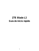 ZTE BLADE L2 Manual de usuario