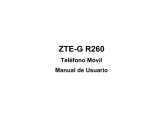ZTE R260 Manual de usuario