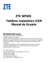 ZTE WP659 Manual de usuario