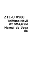ZTE U-V960 Telcel Manual de usuario