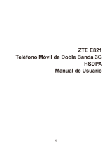 ZTE E821 Iusacell Manual de usuario