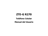 ZTE G-R270 Manual de usuario