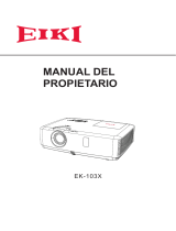 Eiki EK-103X Manual de usuario