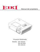 Eiki EK-401WA Manual de usuario