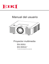 Eiki EK-500U Manual de usuario