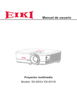 Eiki EK-600U Manual de usuario
