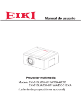 Eiki EK-612XA Manual de usuario